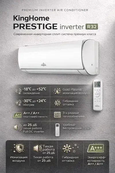 Кондиционер KINGHOME Prestige